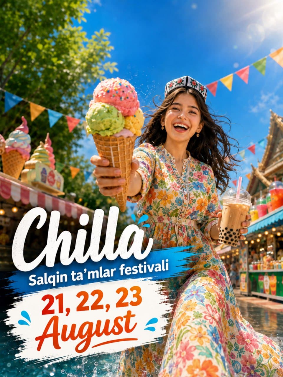 The “Chilla Cool Flavors Festival” will be held in Tashkent
