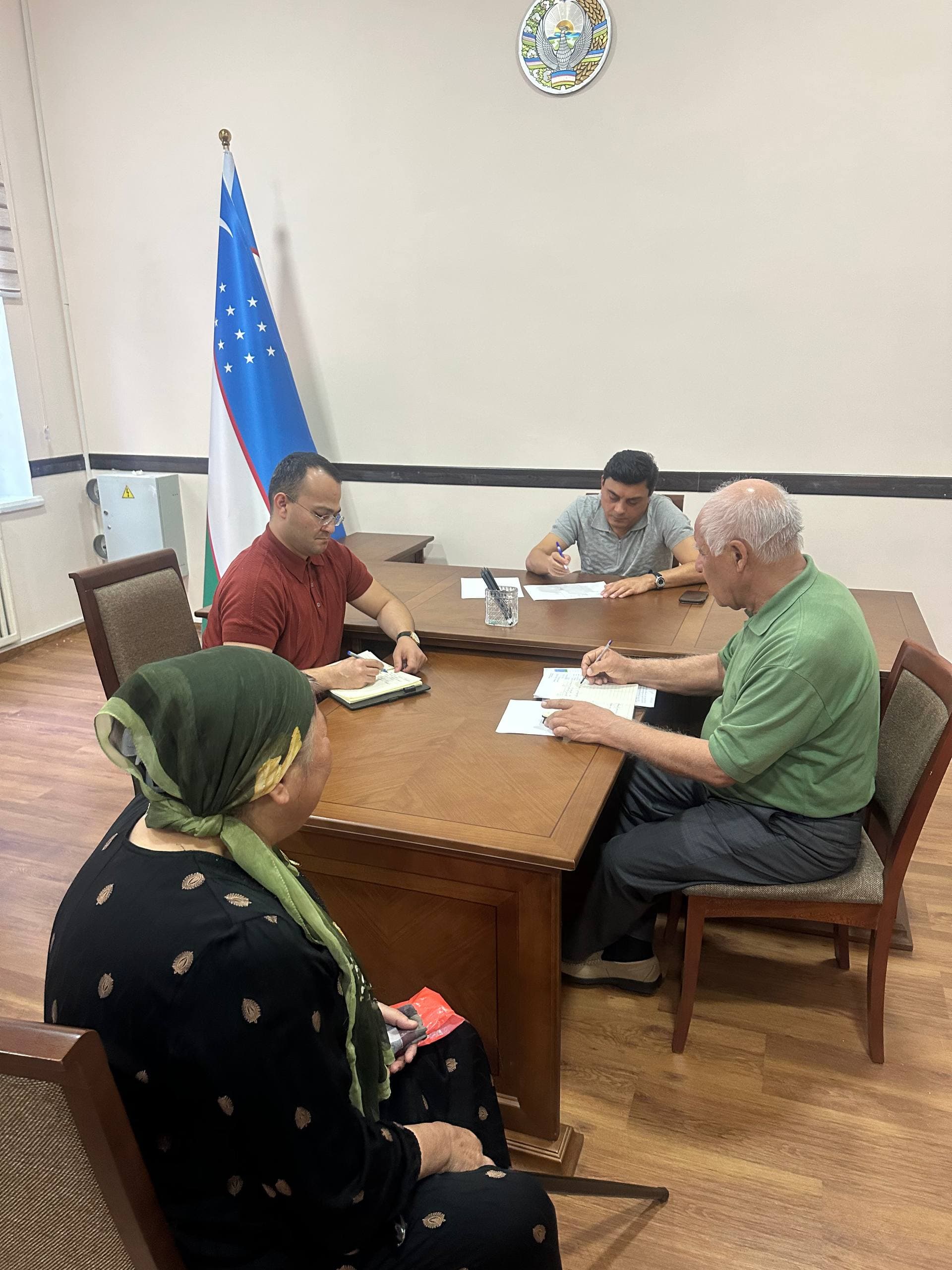 The next personal reception of the Deputy Mayor of Tashkent City was held