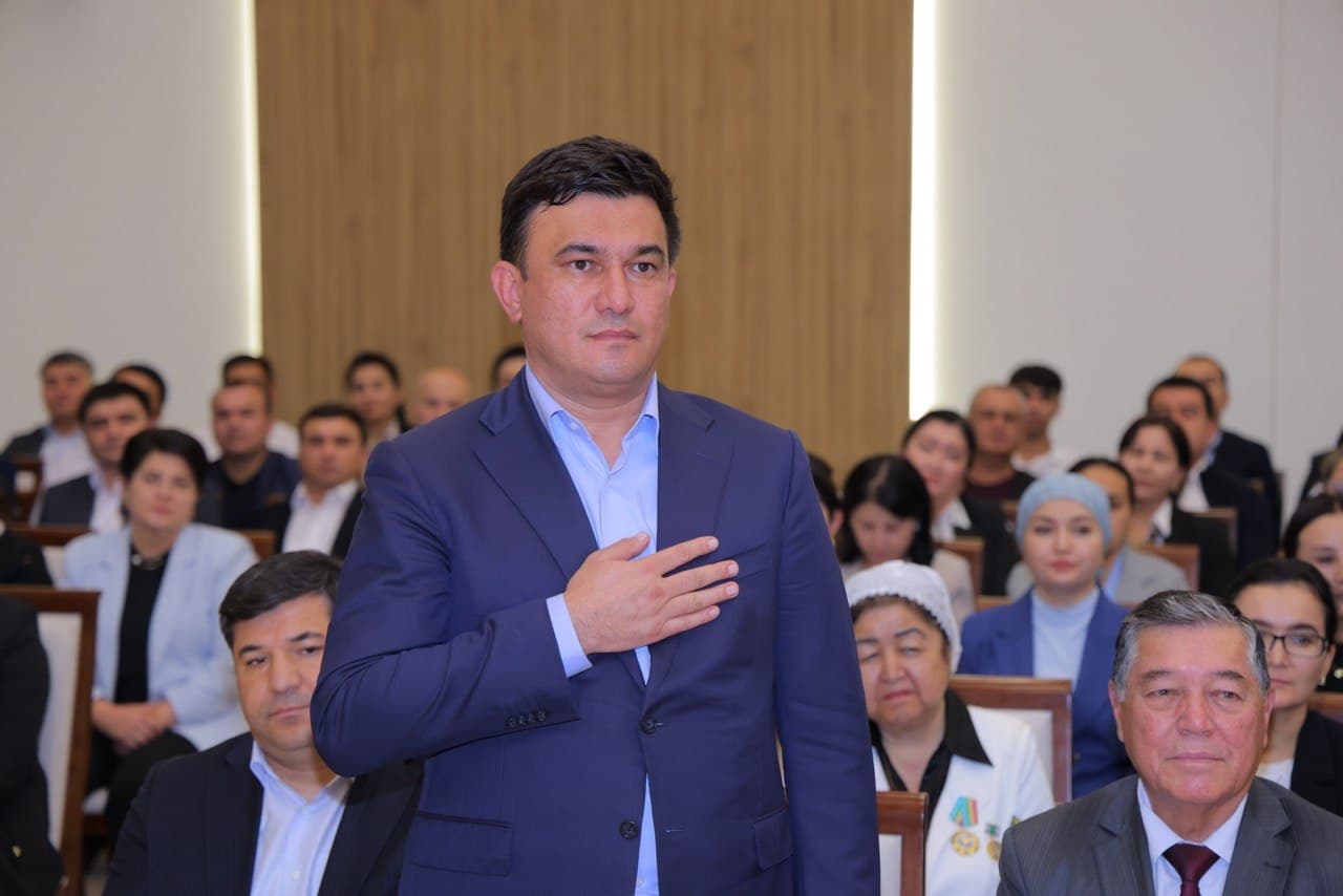 Иногамов Ҳаёт Ильясович Чилонзор тумани ҳокими лавозимига тасдиқланди